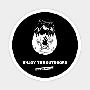 Enjoy The Outdoors Magnet